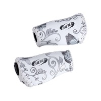 Bbb-Cycling ERGOFIX BUTTERFLY HANDLEBAR GRIPS 92MM - Silver Size 92mm