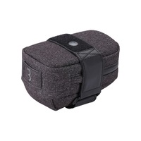 Bbb-Cycling Compacked L Saddle Bag Snow-Tint - Black Size Large