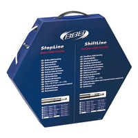 Bbb-Cycling Shiftline Outer - 5Mm Dia - 50 Mtr - Chrome - Chrome