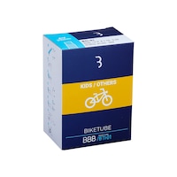 Bbb-Cycling Tube 12 1/2 X 1.75 X 2.25 Dunlop Valve Bent 60D - Size 12.5"x1.75/2.25