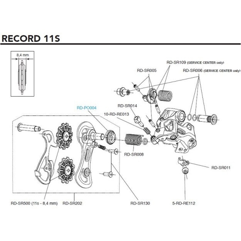 Buy Campagnolo Cable Clamp Bolt Rd RDRE112 MyDeal