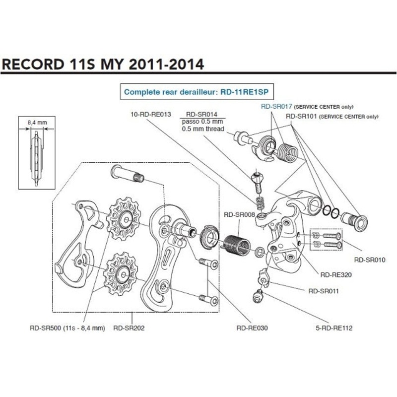 Buy Campagnolo Cable Clamp Bolt Rd RDRE112 MyDeal