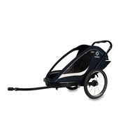 Hamax Breeze One Child Trailer - navy blue