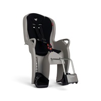 Hamax Kiss Baby Seat with Bow Bracket - Black/Grey