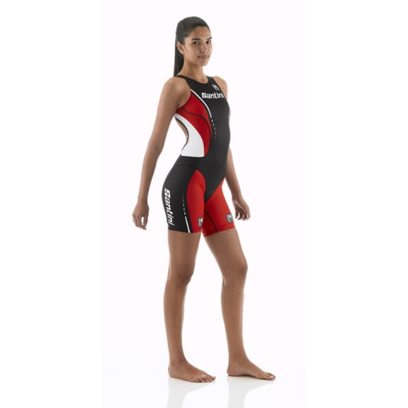 Buy Santini Sleek Women's Triathlon Suit Red Size XL MyDeal