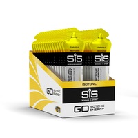 Science-In-Sport SiS GO Plus Isotonic Energy Gels 60ml 30 Pack Pineapple - Size Pineapple