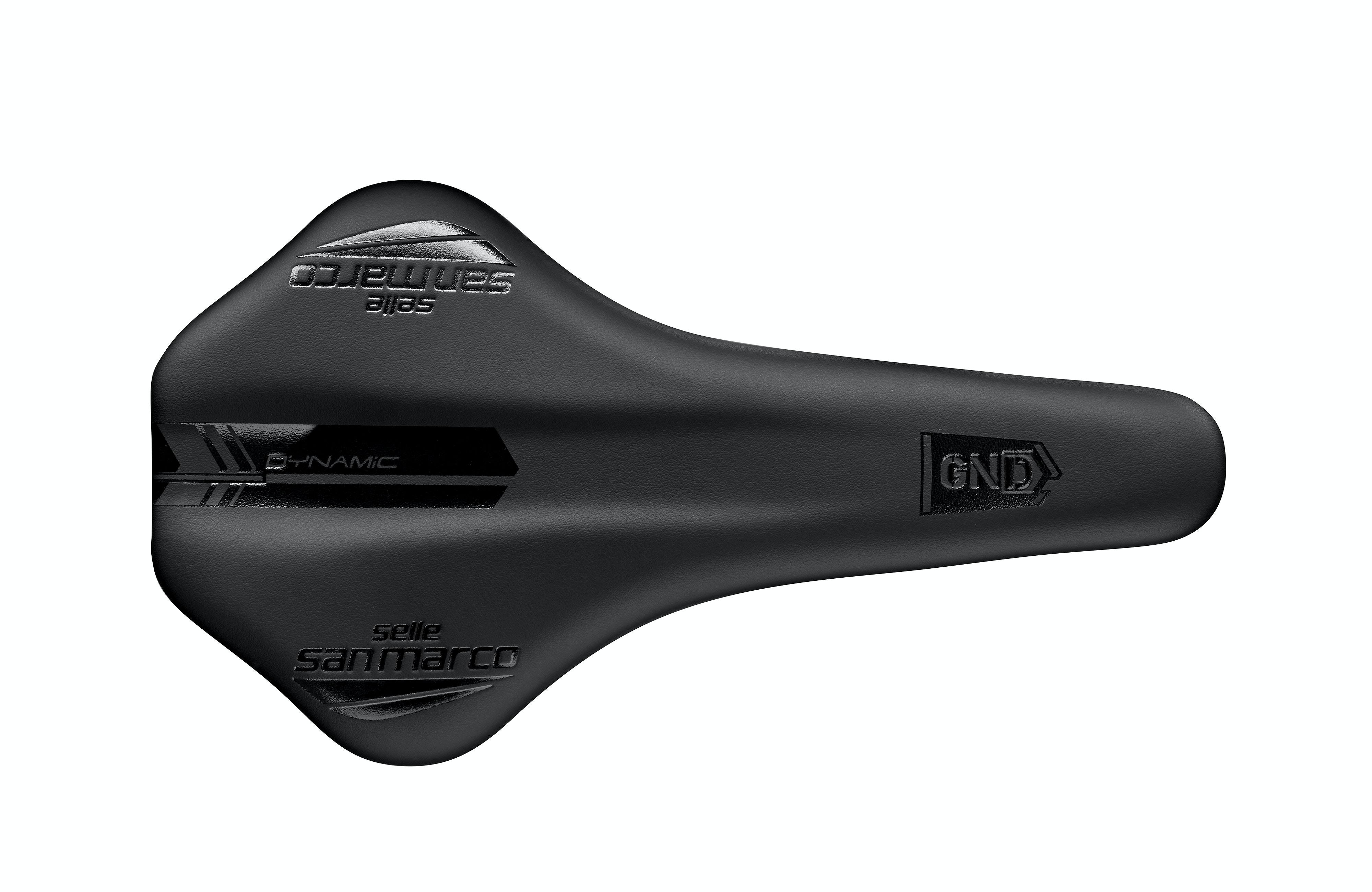 Selle San Marco Gnd Open Fit Racing Selle Unisexe, Noir/Noir