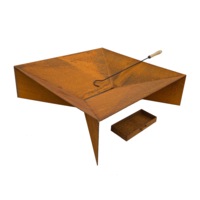 Firepit with Ash Tray with 0.11" Mild Steel