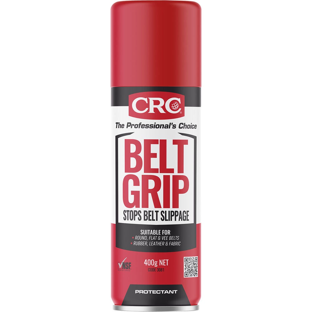 Crc Belt Grip Spray 400g Stops Belt Slippage Suits All Belts
