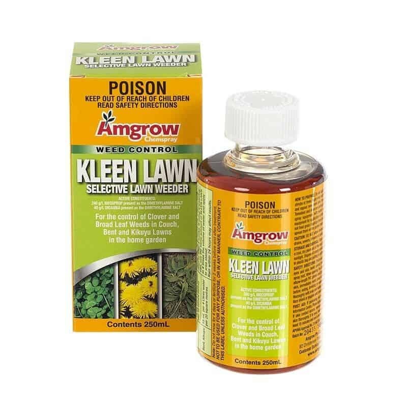 Buy Weed Killer Amgrow Kleen Lawn Selective Lawn Weeder 250ml MyDeal