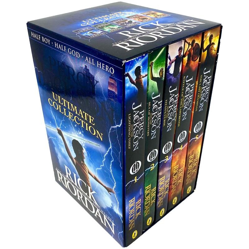 Buy Percy Jackson Ultimate Collection 5 Books Box Set Mydeal