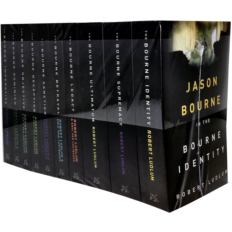 Buy The Bourne Trilogy Series Collection Robert Ludlum 10 Books Set