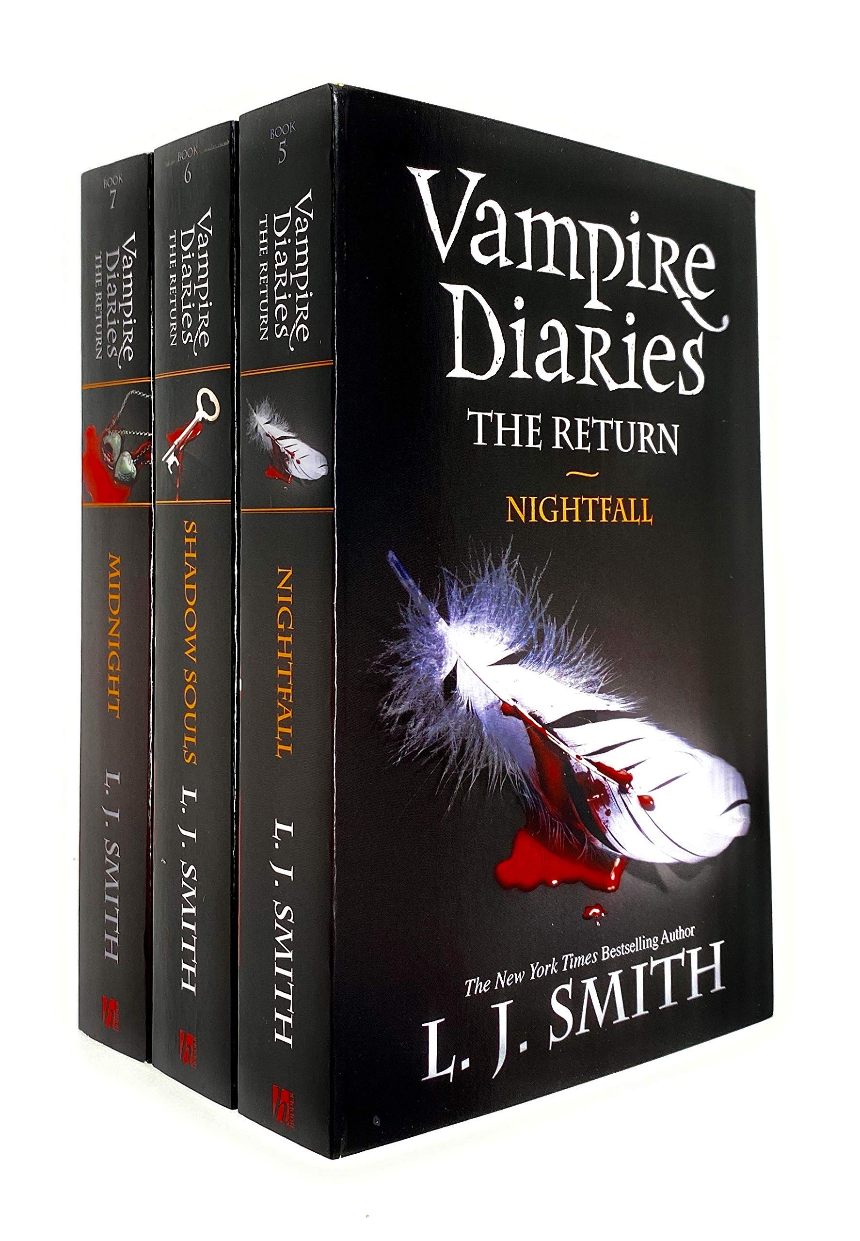 Vampire Diaries the Return Series Book 5 To 7 Collection 3 Books Bundle Set By L J Smith