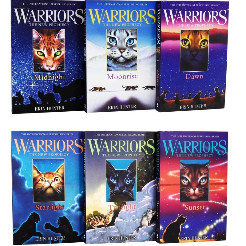 Buy Warrior Cats Series 2: The New Prophecy by Erin Hunter 6 Books Set ...