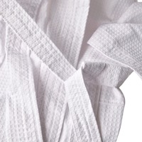 Alliance White Waffle Bathrobe