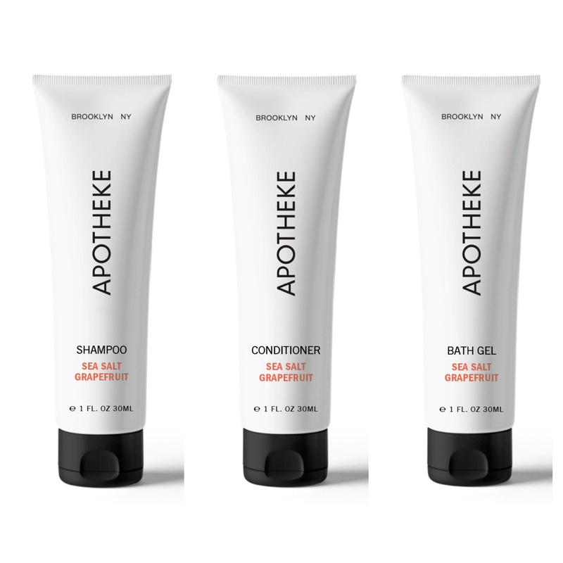 Buy Apotheke Shampoo, Conditioner & Shower Gel 30ml Pack 150 Pieces