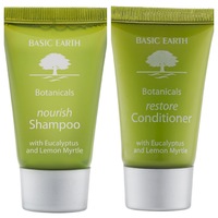 Basic Earth Shampoo & Conditioner 30ml Pack 100 Pieces