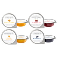 Beerenberg Mixed Jams Raspberry, Honey, Blueberry, Marmalade 14G x 80