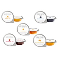 Beerenberg Mixed Jams Apricot, Marmalade, Honey, Strawberry, Blueberry 14G x 100