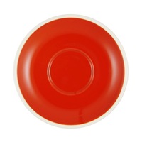 Brew-Chilli/White Espresso Saucer x 6