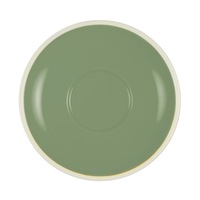 Brew-Sage/White Espresso Saucer x 6