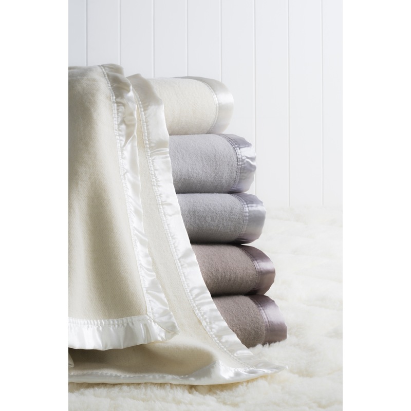 Buy Jason Wool Blanket Platinum Queen / King MyDeal