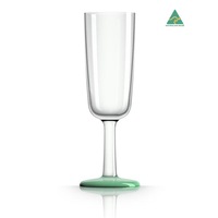 Marc Newson Tritan® Forever Unbreakable Non Slip Flute 180ml - Green Glow