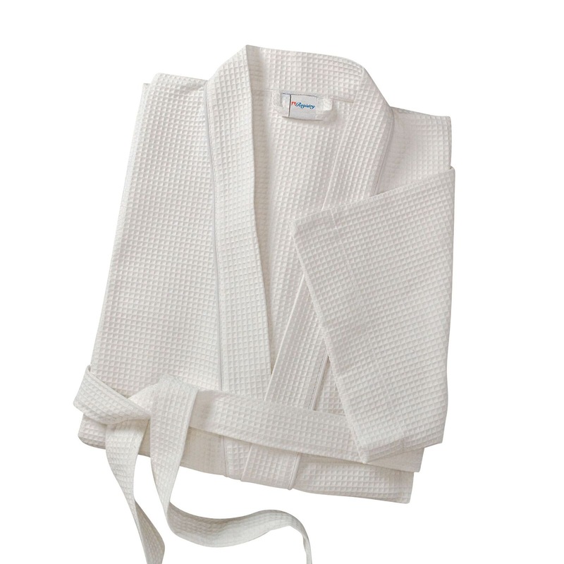 Buy Premium Cotton Waffle Weave Robe MyDeal