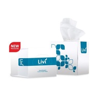 Livi Essentials hypoallergenic facial tissue cube 90s x 24