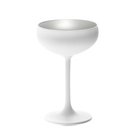 Stolzle Olympic Champagne Coupe 230 ml White/Silver X 6