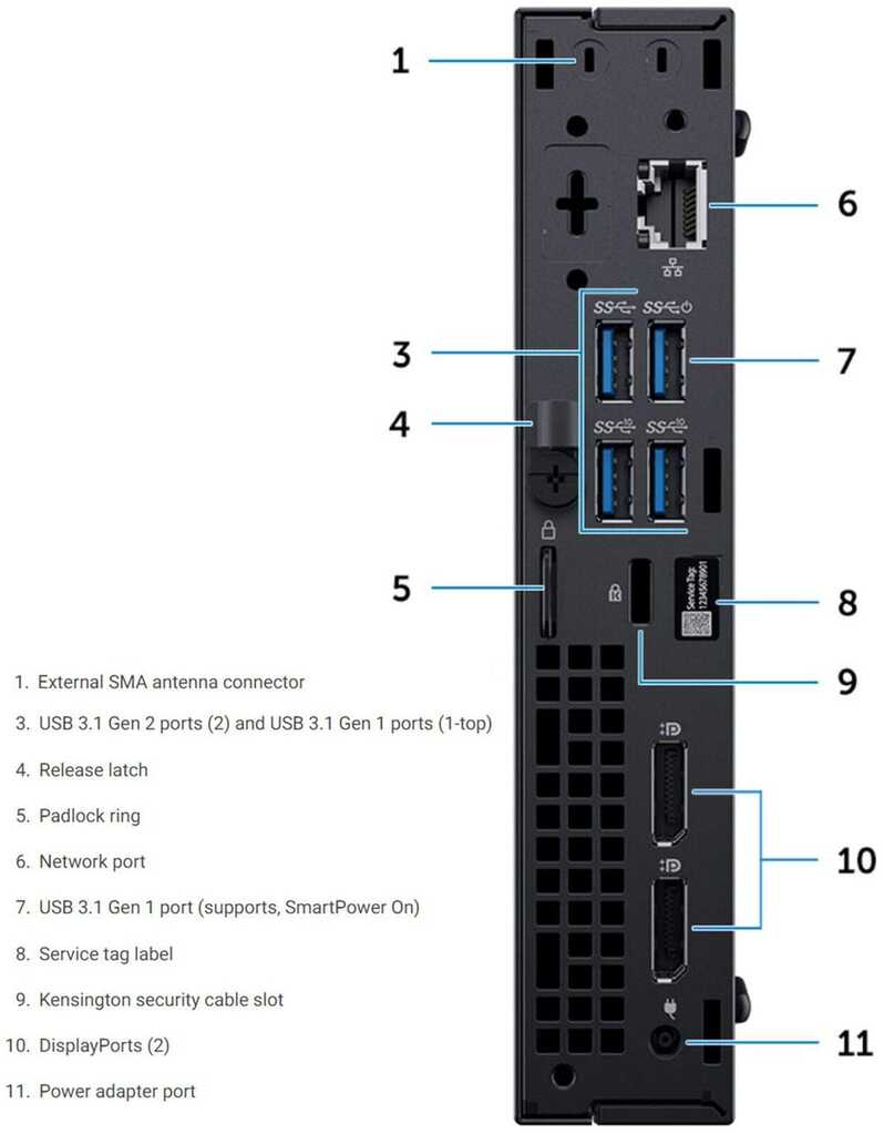 Buy Dell OptiPlex 7070 Micro Intel i5 9500 3.0GHz 8GB RAM 256GB