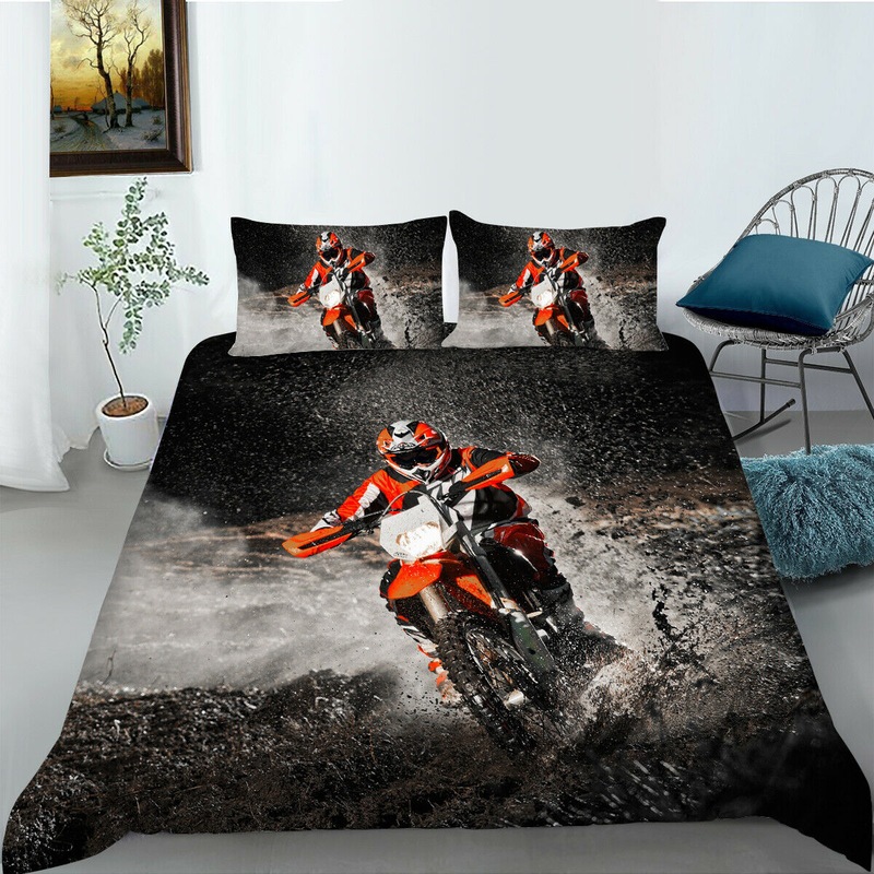 Buy Motorbike Quilt cover set,Single,Double,Queen MyDeal