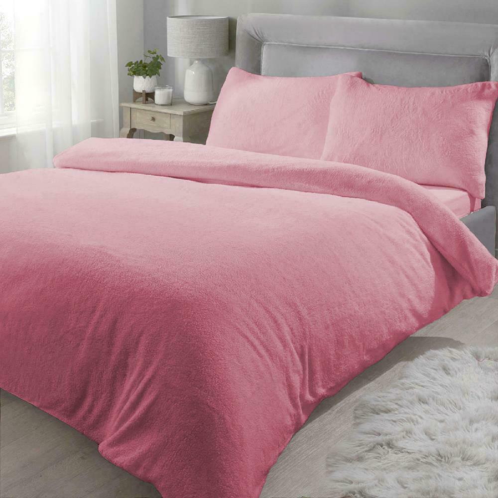 pink teddy bear bedding