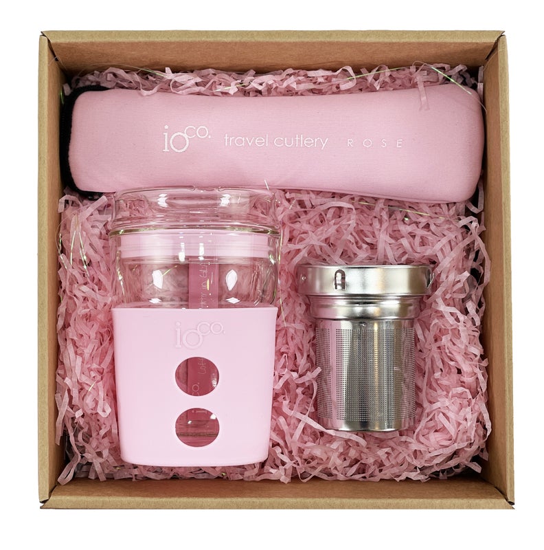 IOco Gift Pack For Her - Marshmallow - Rose - Tea Infuser