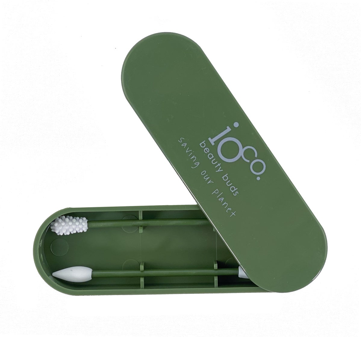 IOco Reusable Beauty Buds 2PC - Olive Green.