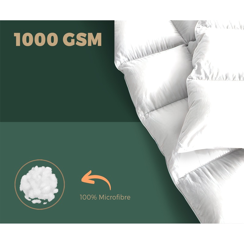 Buy All Size Under AUD49.99 Luxury Home Hotel 1000GSM Pillowtop