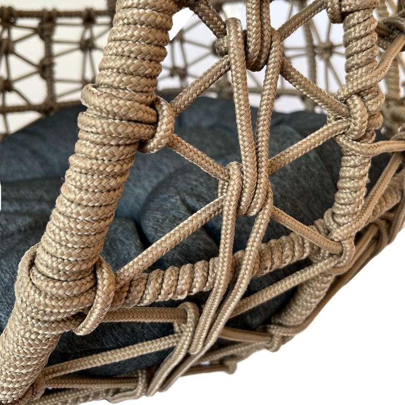 Buy Esmee Wicker Rope Hanging Pet Bed , Cat / Dog Swing Egg Chair