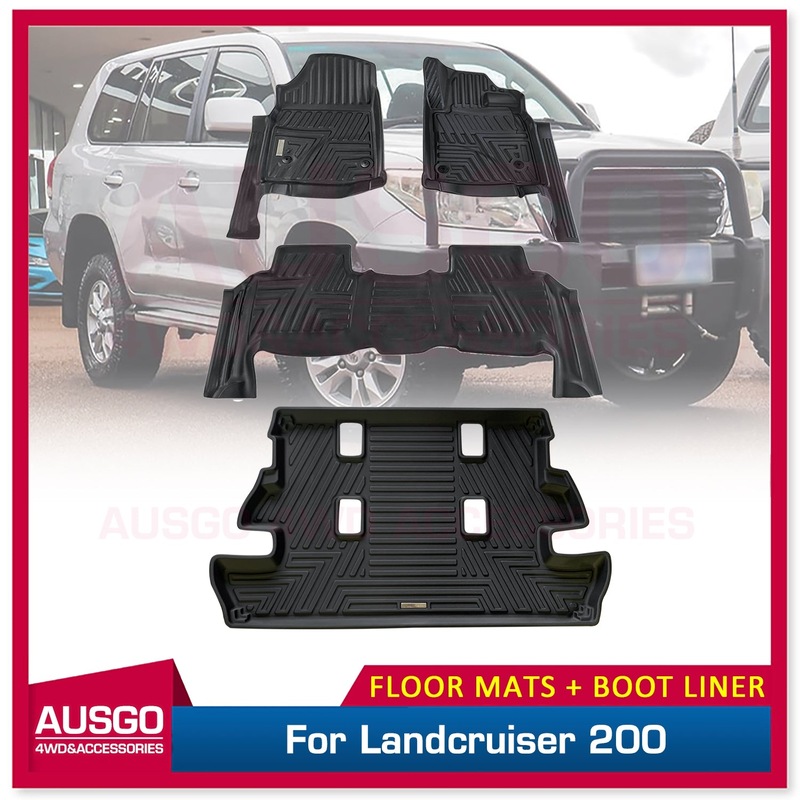 Buy TPE Floor Mats + Cargo Mat for Toyota LandCruiser 200 Land Cruiser 200 LC200 GXL 20072012