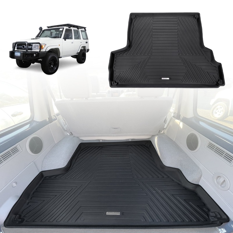 Buy 3D TPE Cargo Mat for Toyota LandCruiser 76 Land Cruiser 76 LC76 Boot Mat Boot Liner Trunk