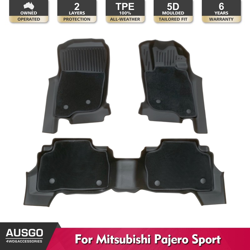 Buy Premium Custom 3D Floor Mats Car Mat for Mitsubishi Pajero Sport 7