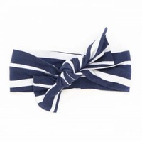 ALL 4 Ella stripe rayon fabric headband for newborns