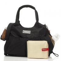 Babymel Zahra - Black Nappy Bag for Baby
