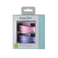 Bubba Blue 2 Pack Pram Clips - Girl Pack (Blue or Pink)