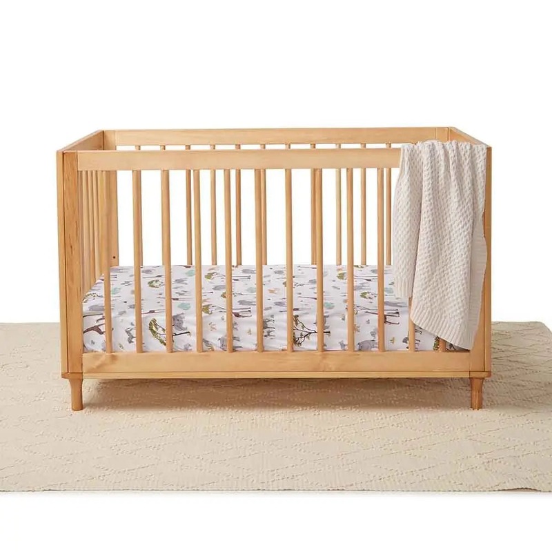 Buy Safari Fitted Cot Sheet MyDeal