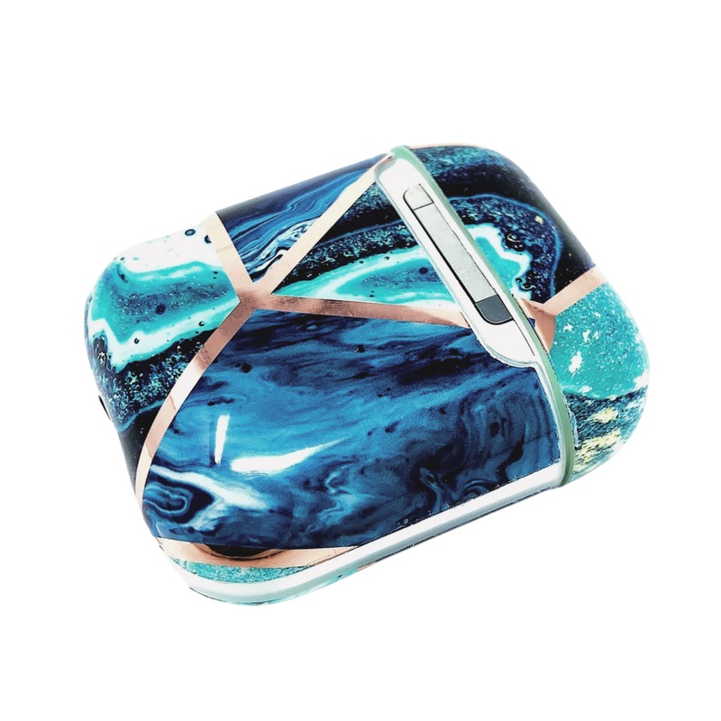 Buy Airpod Case For Apple Airpods Gen 1 & 2 Cute Geometric Art Marble