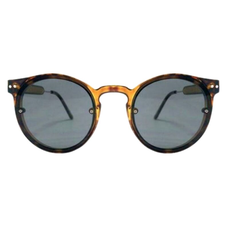 spitfire post punk round sunglasses in tort