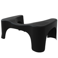 Squatty Potty Curve Stool Black