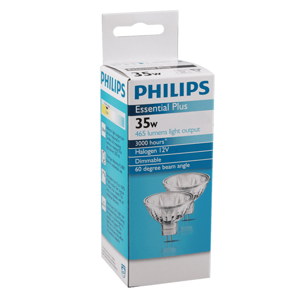 Philips essential halogen 12v deals dichroic reflector