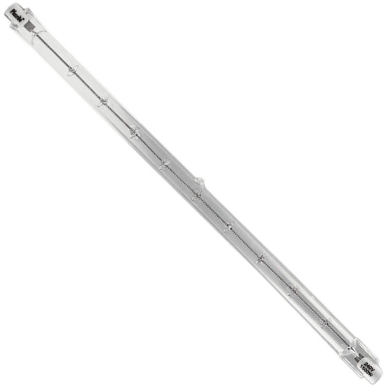 Buy Plusrite Linear Tungsten Halogen Lamp 1500W 240V 254mm R7s - MyDeal