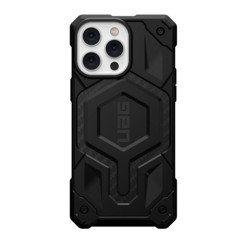 Buy UAG iPhone 14 Pro Max Monarch Pro MagSafe Case Carbon Fiber MyDeal